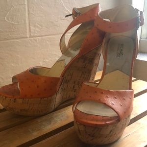 Michael Kors platform shoes size 9